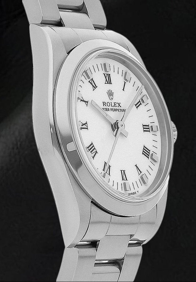 Rolex White Roman