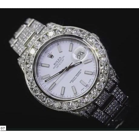 32 Ct. Custom Diamonds Rolex