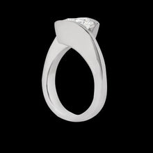 1.50 Carat Genuine Natural Earth Mined Diamond Bar Setting Solitaire Ring White Gold