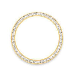 36 Mm 4 Carats Real Custom Natural Earth Mined Diamond Bezel All Watch Models To Fit Rolex Datejust Or Date