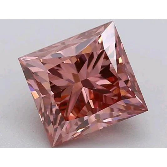 Earth-Mined Rose Sapphire Loose Sapphires Natural 3 ct Gold – front view