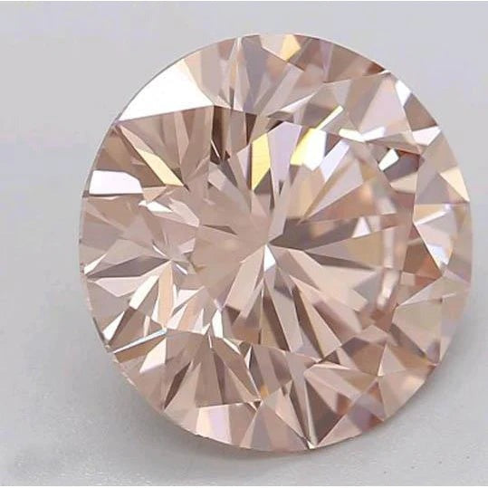 Pink Sapphire Round Cut Loose Sapphires Natural in Gold – main view
