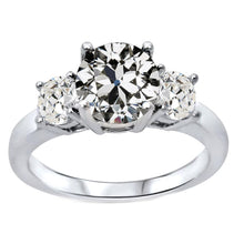 3-Stone Ring 14K White Gold with Diamond – main view