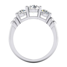 3 Stone Diamond Ring Real