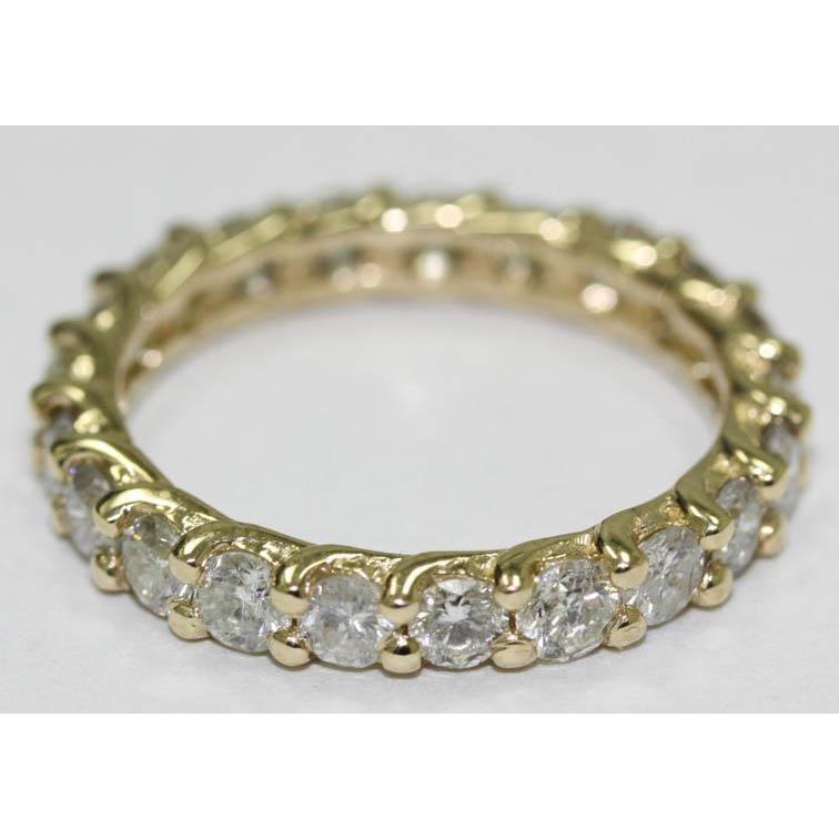 3.15 Carats Genuine Diamond Eternity Jewelry