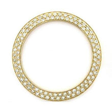 3.25 Carats 36 mm Bezel To Fit Rolex Datejust All Watch Model Real Custom Double Row Diamond