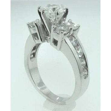 3.25 Ct. Real Diamond Engagement Ring Antique Style