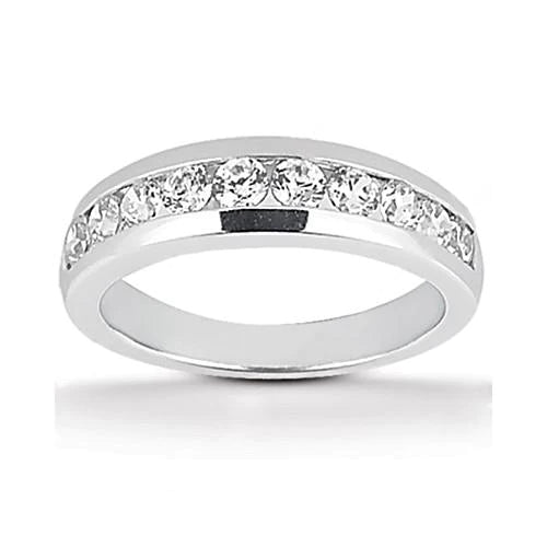 3.50 Carats Engagement Ring Set Sparkling Real Diamonds