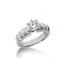3.51 Ct Natural Diamond Ring High Brilliance Diamonds Engagement Rings
