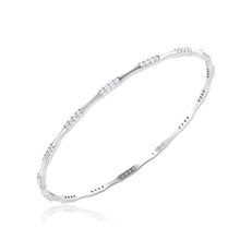 3.60 Ct Round Cut Genuine Diamond Women Bangle White Gold