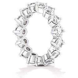 3.75 Ct. Real Diamonds Eternity Engagement Band Women Jewelry