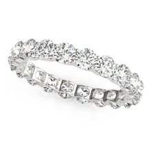 Eternity Band 14K White Gold with Fine Diamond – main view
