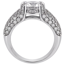 4 Carats Natural Earth Mined Diamond White Gold 14K Engagement Ring