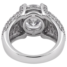 4 Carats Natural Earth Mined Diamond White Gold 14K Engagement Ring