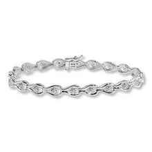 4 Carats Round Real Diamond Lady Bracelet Solid Gold 14K