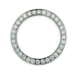 4 Ct. Real Custom Natural Earth Mined Diamond Bezel To Fit Rolex Datejust Or All Watch Models