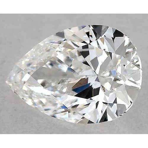4 Carats Pear Diamond Loose F Vvs2 Very Good Cut Diamond