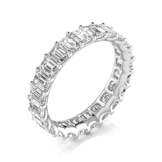Fine Diamond Eternity Band – main view