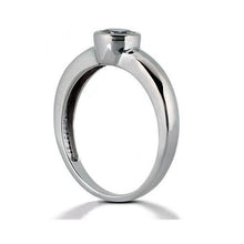 4.02 Carat Natural Earth Mined Diamond Solitaire Ring White Gold 14K