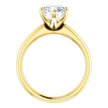 1.50 Ct. Round Brilliant Yellow Gold Solitaire Ring Natural Earth Mined Diamond