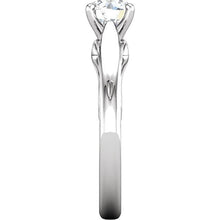 1.50 Carat Round Brilliant Natural Earth Mined Diamond Solitaire Ring Prong Setting