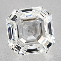 4.75 Carats Asscher Natural Earth Mined Diamond Loose F Vvs1 Very Good Cut