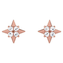 Brilliant Diamond Stud Earrings 0.50-ct 14 Karat Rose Gold – main view