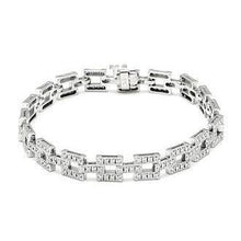 4.00 Ct Small Round Natural Brilliant Cut Diamonds Bracelet White Gold 14K