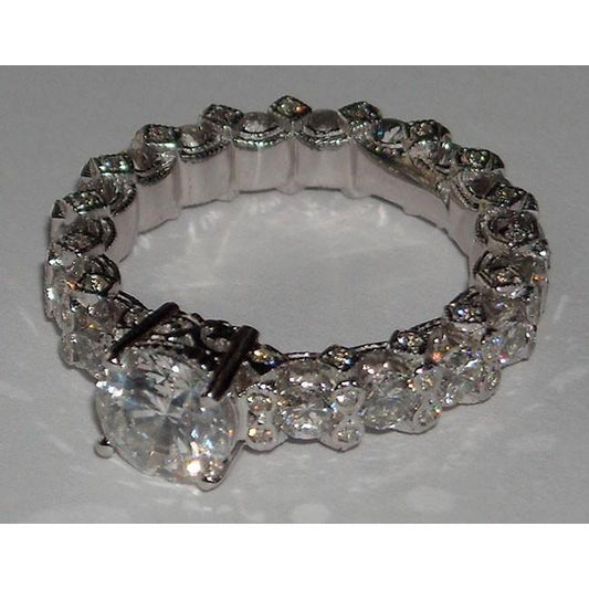 4.01 Carats Natural Diamond Engagement Ring