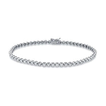 4.20 Carats Round Real Diamond Bracelet White Gold Jewelry 14K