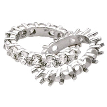 4.25 Carats Natural Diamond Eternity Engagement Band Jewelry New