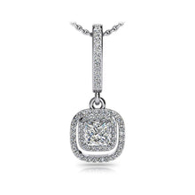 4.25 Ct Gorgeous Real Diamond Day To Night Drop Pendant Necklace White Gold