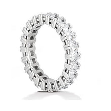 4.40 Carats Wedding Band Sparkling Natural Diamonds