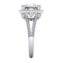 4.50 Carats Cushion Natural Diamond Anniversary Ring Jewelry