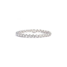 4.50 Ct Round Brilliant Real Diamond Tennis Bracelet Solid White Gold