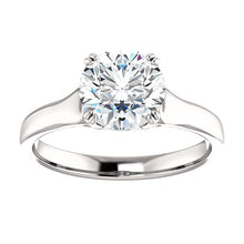 1.50 Ct Prong Setting Round Brilliant Natural Earth Mined Diamond Solitaire Ring