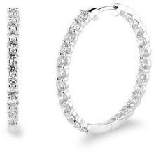 4ct Real Diamond Hoops For Sale