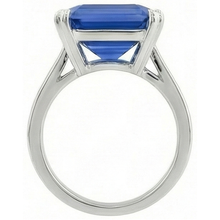 5 Carat Ceylon Emerald Sapphire Natural Earth Mined Diamond Ring