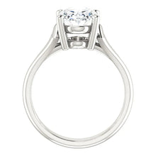 5 Carat Oval Big Natural Diamond Ring