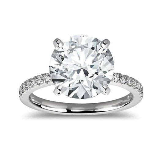 5 Carat Real Diamond Anniversary Ring