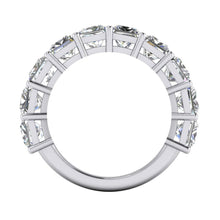 3/4 Princess Eternity Diamond Gold Band