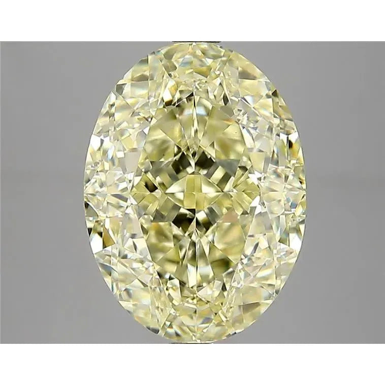 Diamond Oval Cut Diamond in Gold – main view