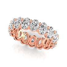 Fine Diamond Eternity Band 5.28 ct – main view