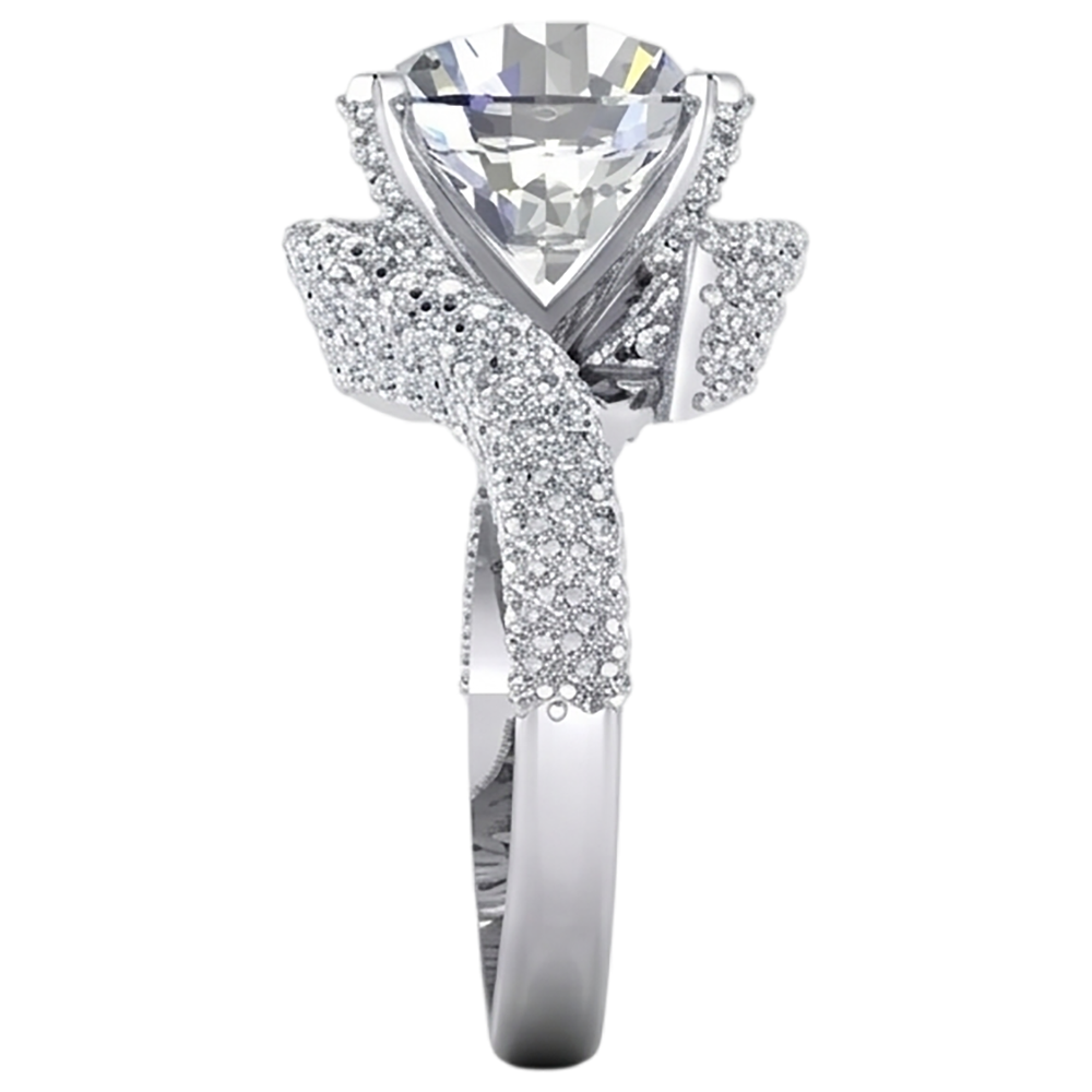 50K Real Natural Earth Mined Diamond Ring