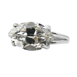 Handcrafted Diamond Solitaire Engagement Ring 5 ct – HarryChadEnt