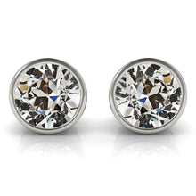 Fine Diamond Drop Earrings 5-ct 14 Karat White Gold – main view