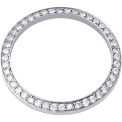 5.5 Ct. Custom Natural Earth Mined Diamond Bezel To Fit Rolex Datejust Or President Watch 41 mm