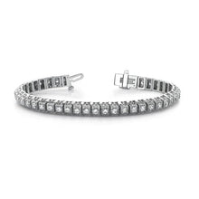 5.50 Carats Round Natural Diamond Tennis Bracelet Solid White Gold 14K