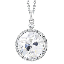 6 Carat Elegant Natural Diamond Pendant Necklace