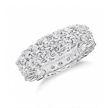 6 Carats Brilliant Cut Genuine Diamonds Women Wedding Band